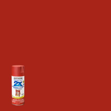 2X Ultra Cover Satin Paprika Spray Paint  -  12 oz