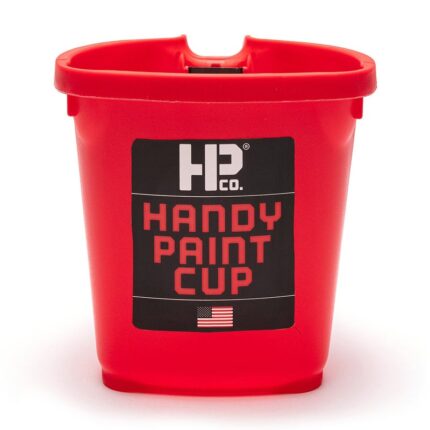 Handy Paint Cup with Lid and Magnetic Brush Rest