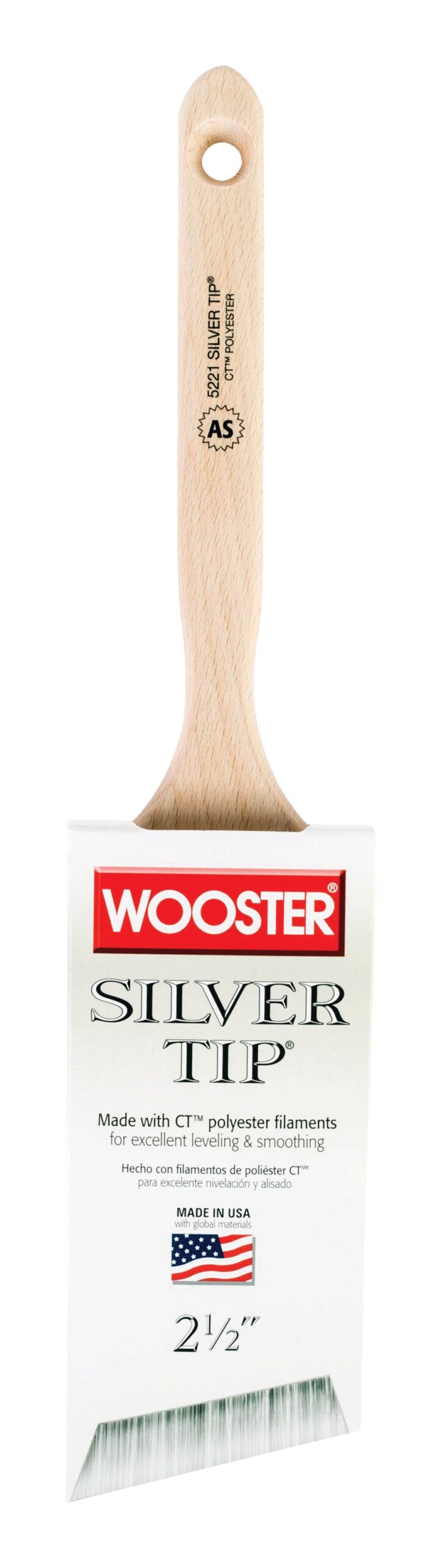 Silver Tip 2-1/2 in. Soft Angle Paint Brush