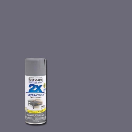 2X Ultra Cover Satin Granite Spray Paint  -  12 oz