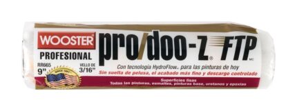 Pro/Doo-Z FTP Synthetic Blend 9 in. W X 3/16 in. Paint Roller Cover 1 pk