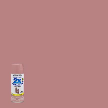 2X Ultra Cover Vintage Blush Spray Paint  -  12 oz