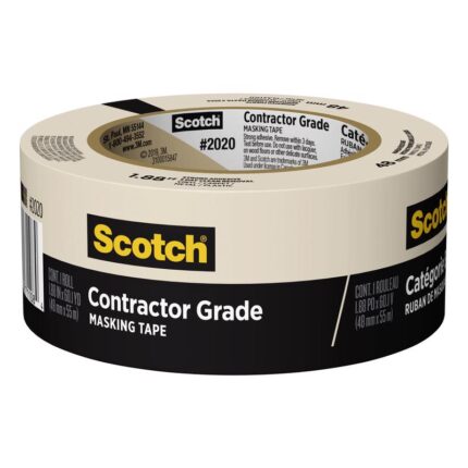 Contractor Grade 1.88 in. W X 60.1 yd L Beige Medium Strength Masking Tape 1 pk