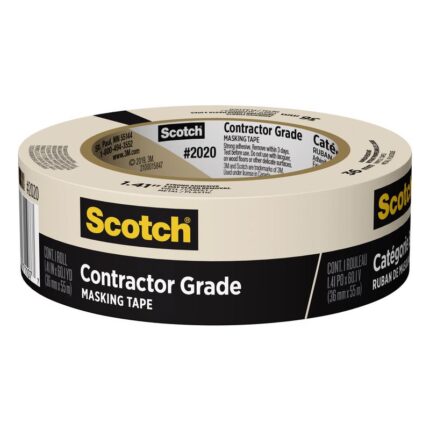 Contractor Grade 1.41 in. W X 60.1 yd L Beige Medium Strength Masking Tape 1 pk
