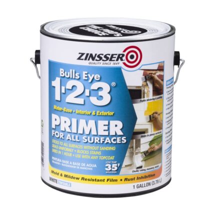 Bulls Eye 1-2-3 Primer & Sealer  -  1 Gallon