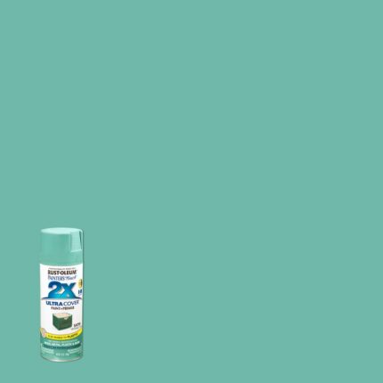 2X Ultra Cover Vintage Teal Spray Paint  -  12 oz