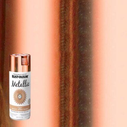 2X Ultra Cover Metallic Copper Spray Paint  -  12 oz