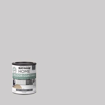 Home Interior Floor Coating Kit, Matte White 1 Quarts (Pack of 2) - photo 2