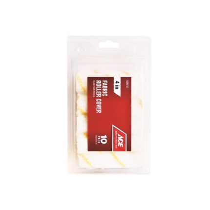 Ace Fabric 4 in. W X 3/8 in. Trim Roller Refill 10 pk