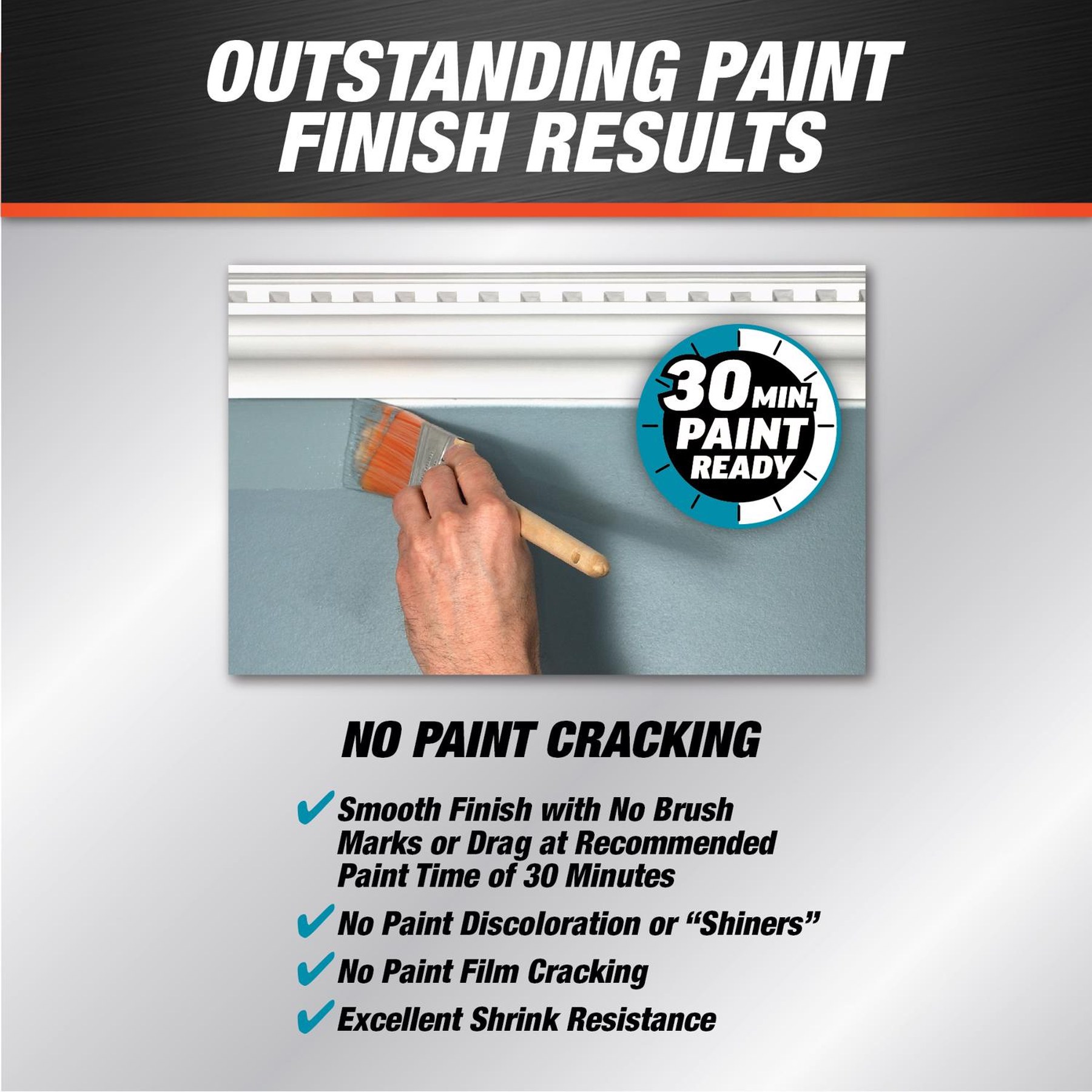 Alex Plus 10.1 oz. White Acrylic Latex Caulk Plus Silicone - photo 6