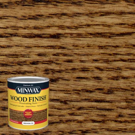 Minwax Wood Finish Semi-Transparent Provincial Oil-Based Penetrating Wood Stain 1 qt