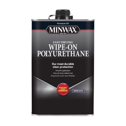 Minwax Wipe-On Poly Warm Satin Clear Polyurethane 1 pt
