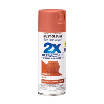 2X Ultra Cover Satin Cinnamon Spray Paint  -  12 oz  -  photo 2