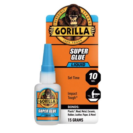 Gorilla High Strength Clear Super Glue 15 gm