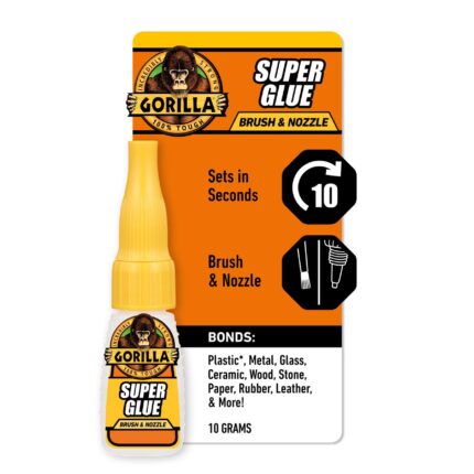 Gorilla High Strength Glue Clear Super Glue 0.35 oz
