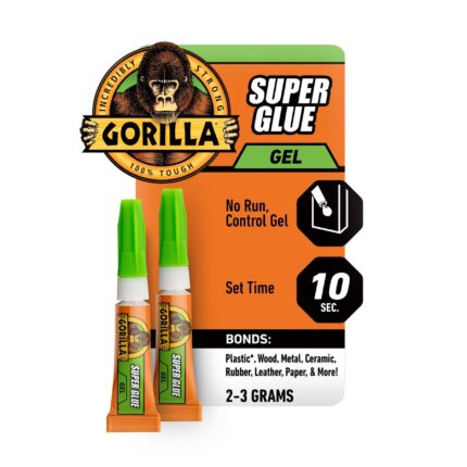 Gorilla High Strength Glue Clear Super Glue 0.11 oz