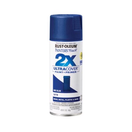 2X Ultra Cover Ink Blue Spray Paint  -  12 oz  -  photo 2