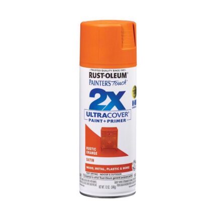 2X Ultra Cover Rustic Orange Spray Paint  -  12 oz  -  photo 2