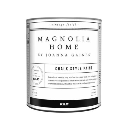Magnolia Home by Joanna Gaines KILZ Flat Chalk Finish Tint Base Base 3 Furniture Paint Interior 1 qt