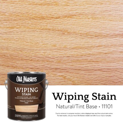 Old Masters Semi-Transparent Natural Oil-Based Wiping Stain 1 gal