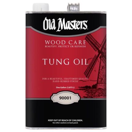 Old Masters Wood Care Clear Tung Oil 1 gal