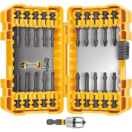 DeWalt FlexTorq Assorted 1/4 in. Impact Drive Bit Set Alloy Steel 22 pc
