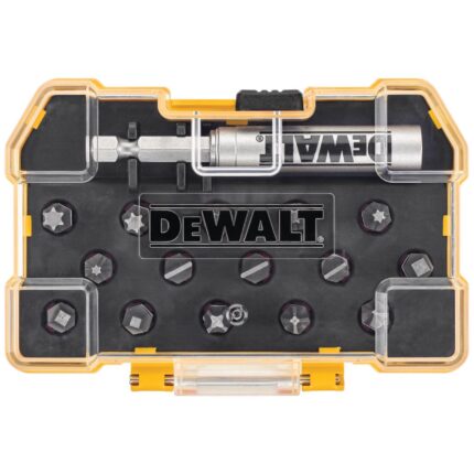 DeWalt Max Fit Assorted Assorted Screwdriver Bit Set Steel 16 pk