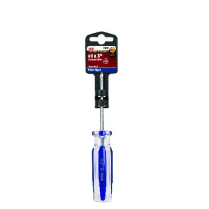 Ace No. 1 X 3 in. L Phillips Screwdriver 1 pc