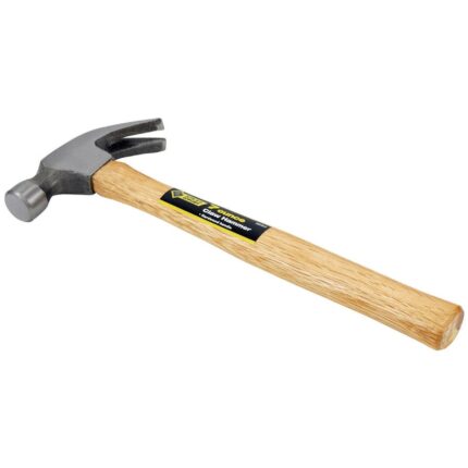 Steel Grip 7 oz Smooth Face Claw Hammer Wood Handle