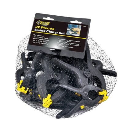 Steel Grip Spring Clamp Set 1 pk