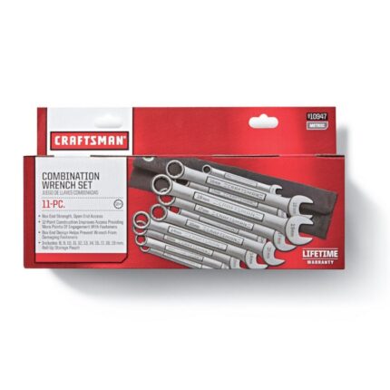 CRAFTSMAN 12 Point Metric Wrench Set 11 pc