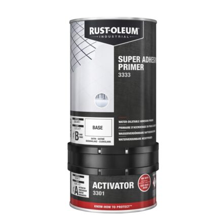 Rust-Oleum 3333 Super Adhesive Primer 1 L kit with 3301 activator