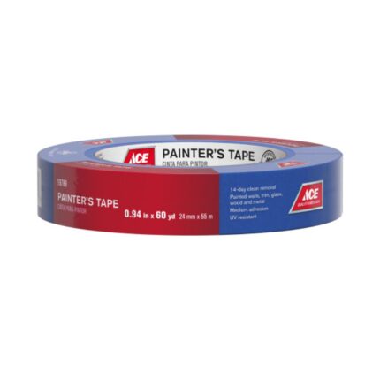 Ace Clean Release 0.94 in x 60 yd blue painter's tape