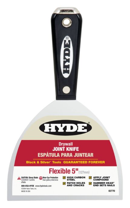 Hyde 5 in. Pro Stainless Flexible Joint Knife