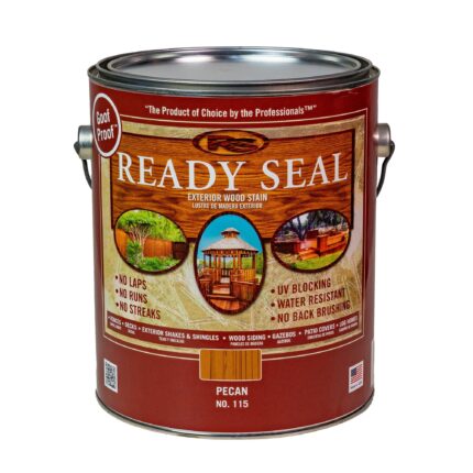 Ready Seal 1 gal Pecan exterior wood stain and sealer