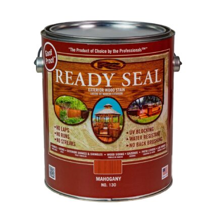 Ready Seal 1 gal Mahogany exterior wood stain and sealer