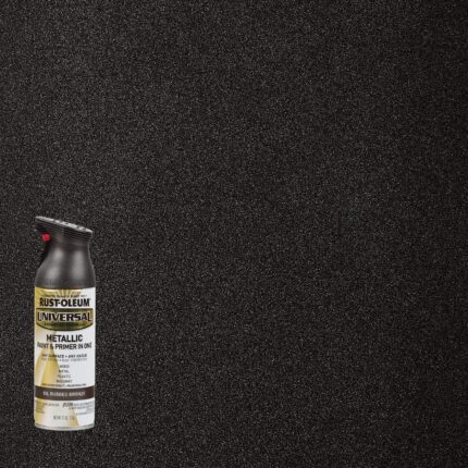 Rust-Oleum Universal Metallic Oil Rubbed Bronze spray paint and primer 11 oz model 249131