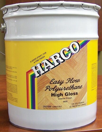 5 gal. Super-High-Gloss Polyurethane Floor Finish Clear